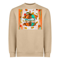 Mushroom blessed pumpkin Heavyweight Sweatshirt - NancyCooperArtShop
