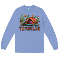 Colony Blue traveler Long Sleeve Tee - JahusDesignShop