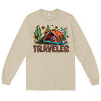 Mushroom traveler Long Sleeve Tee - JahusDesignShop