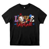 Black love baseball Heavy Core Tee - Zillion Design Studio