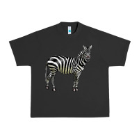 Pigment Black zebra Urban Heavy Tee - LillyAllenDesigns