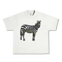Pistachio zebra Urban Heavy Tee - LillyAllenDesigns