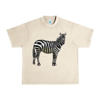 Sandshell zebra Urban Heavy Tee - LillyAllenDesigns