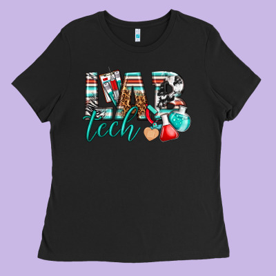 Lab Tech Ladies Tee Designed By Texasbilliewilder