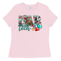 Bubblegum Pink lab tech Ladies Tee - texasbilliewilder