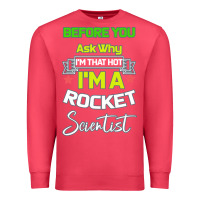 Cardinal Rocket Scientist Why I m Hot Gift Premium Sweatshirt - Bettercallsaul