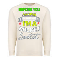 Sandshell Rocket Scientist Why I m Hot Gift Premium Sweatshirt - Bettercallsaul