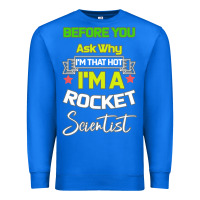 True Royal Rocket Scientist Why I m Hot Gift Premium Sweatshirt - Bettercallsaul