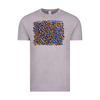 Vintage Zinc leopard with navy blue glitter Vintage Tee - Artiststas