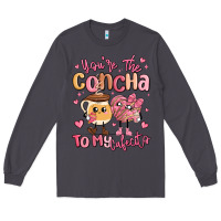 Smoke youre the concha to my cafecito mexican pan dulce Long Sleeve Tee - MaliasSmallBusiness