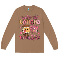 Toasted Coconut youre the concha to my cafecito mexican pan dulce Long Sleeve Tee - MaliasSmallBusiness