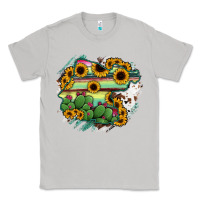 Moon Dust Guanajuato sunflower serape map Classic Tee - RanaPortraitStore
