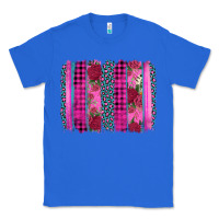 True Royal valentine's day floral leopard brushstroke Classic Tee - AdoDesignShop