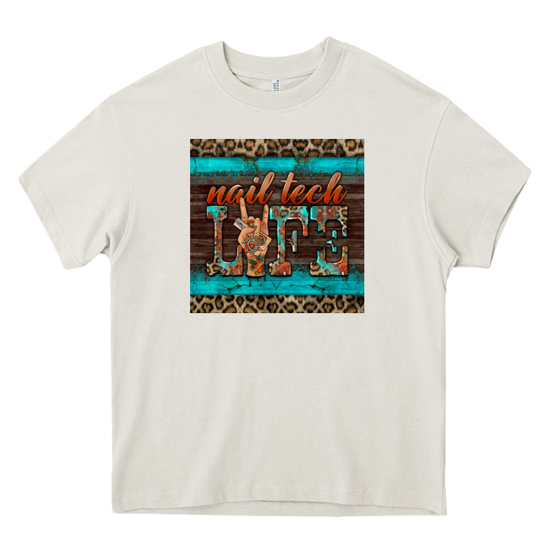 Nail Tech Life Mug Coaster Heavy Core Tee by BarkalooDesign | Teevron