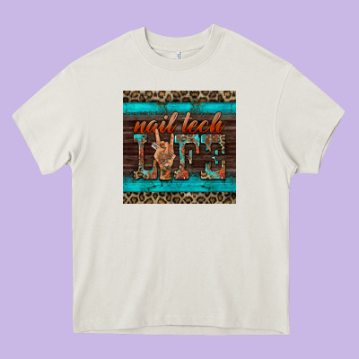 Nail Tech Life Mug Coaster Heavy Core Tee Designed By Barkaloodesign