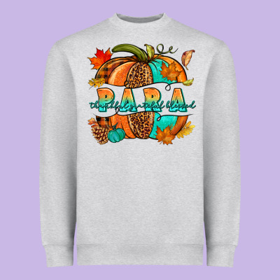 Para Pumpkin Heavyweight Sweatshirt Designed By Nancycooperartshop