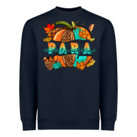 Navy para pumpkin Heavyweight Sweatshirt - NancyCooperArtShop