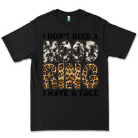 Black i dont need a mood ring i have a face Premium Tee - CowhideDigitalArt