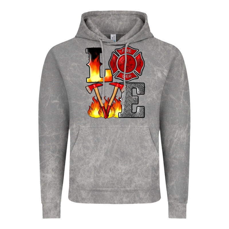 Firefighter Love Vintage Hoodie by Artiststas | Teevron