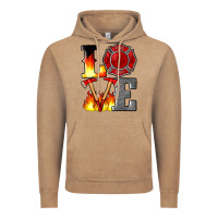 Vintage Coffee firefighter love Vintage Hoodie - Artiststas