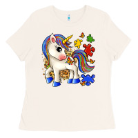 Bone autism unicorn Ladies Tee - Zillion Design Studio