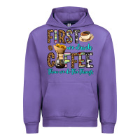 Tulip first we drink coffee then we do the things Urban Hoodie - OliviaCreatesArt