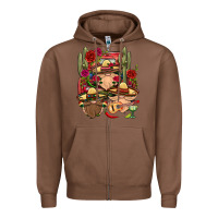 Chestnut Mexican Gnomies Truck Zipper Hoodie - BundleAndBundleShop
