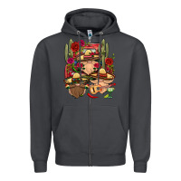 Smoke Mexican Gnomies Truck Zipper Hoodie - BundleAndBundleShop