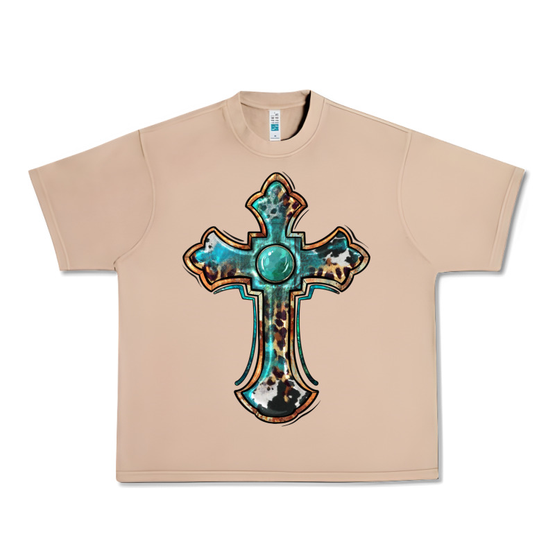 Western Cross Urban Heavy Tee by BarkalooDesign | Teevron