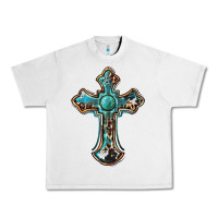 Lunar Rock western cross Urban Heavy Tee - BarkalooDesign