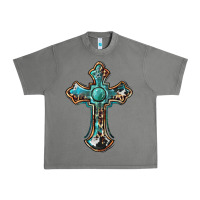 Tornado western cross Urban Heavy Tee - BarkalooDesign