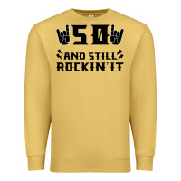 Antique Gold 50 Birthday Rock Premium Sweatshirt - Bettercallsaul