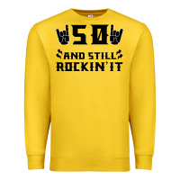 Lemon 50 Birthday Rock Premium Sweatshirt - Bettercallsaul