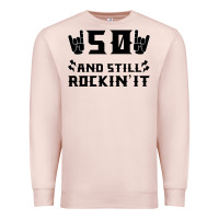 Pale Pink 50 Birthday Rock Premium Sweatshirt - Bettercallsaul