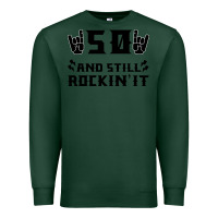 Sports Green 50 Birthday Rock Premium Sweatshirt - Bettercallsaul