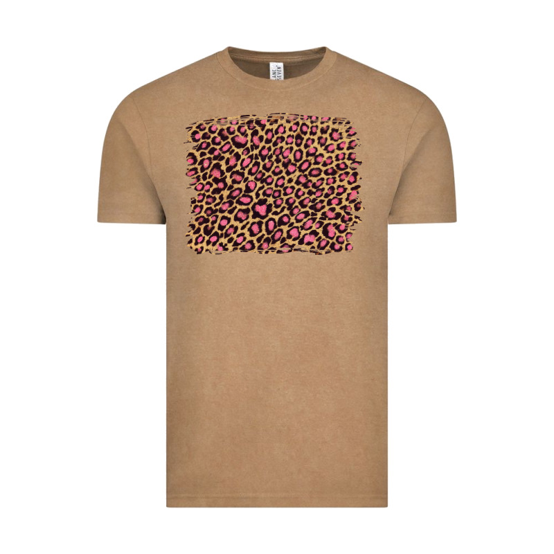 Leopard With Pink Glitter Vintage Tee by Artiststas | Teevron