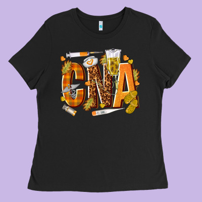 Fall Cna Ladies Tee Designed By Texasbilliewilder