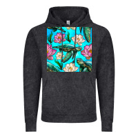 Vintage Arctic sea turtle seamless pattern Vintage Hoodie - BundleAndBundleShop