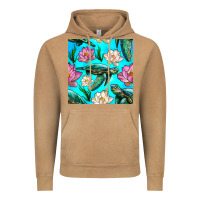 Vintage Camel sea turtle seamless pattern Vintage Hoodie - BundleAndBundleShop