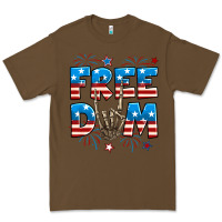 Cacao Freedom rock hand Premium Tee - Neo Western