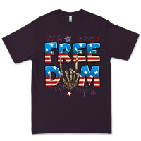 Plum Freedom rock hand Premium Tee - Neo Western