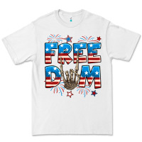 White Freedom rock hand Premium Tee - Neo Western