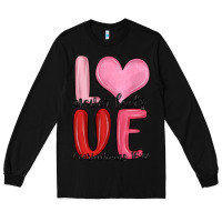 Black love never fails valentine s day Long Sleeve Tee - MaliasSmallBusiness