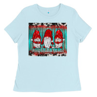 Baby Blue merry christmas gnomies tumbler Ladies Tee - JahusDesignShop