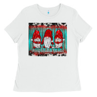 White merry christmas gnomies tumbler Ladies Tee - JahusDesignShop