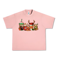 Salmon Reindeer Christmas Coffee Cups Urban Heavy Tee - Jasminsmagicworld