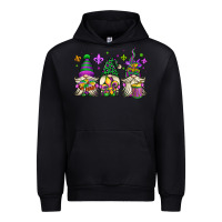 Black mardi gras gnomes Urban Hoodie - OliviaCreatesArt