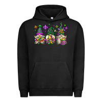 Pigment Black mardi gras gnomes Urban Hoodie - OliviaCreatesArt