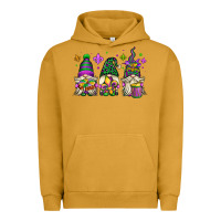 Pigment Peanut Butter mardi gras gnomes Urban Hoodie - OliviaCreatesArt