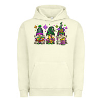 Pigment Pistachio mardi gras gnomes Urban Hoodie - OliviaCreatesArt